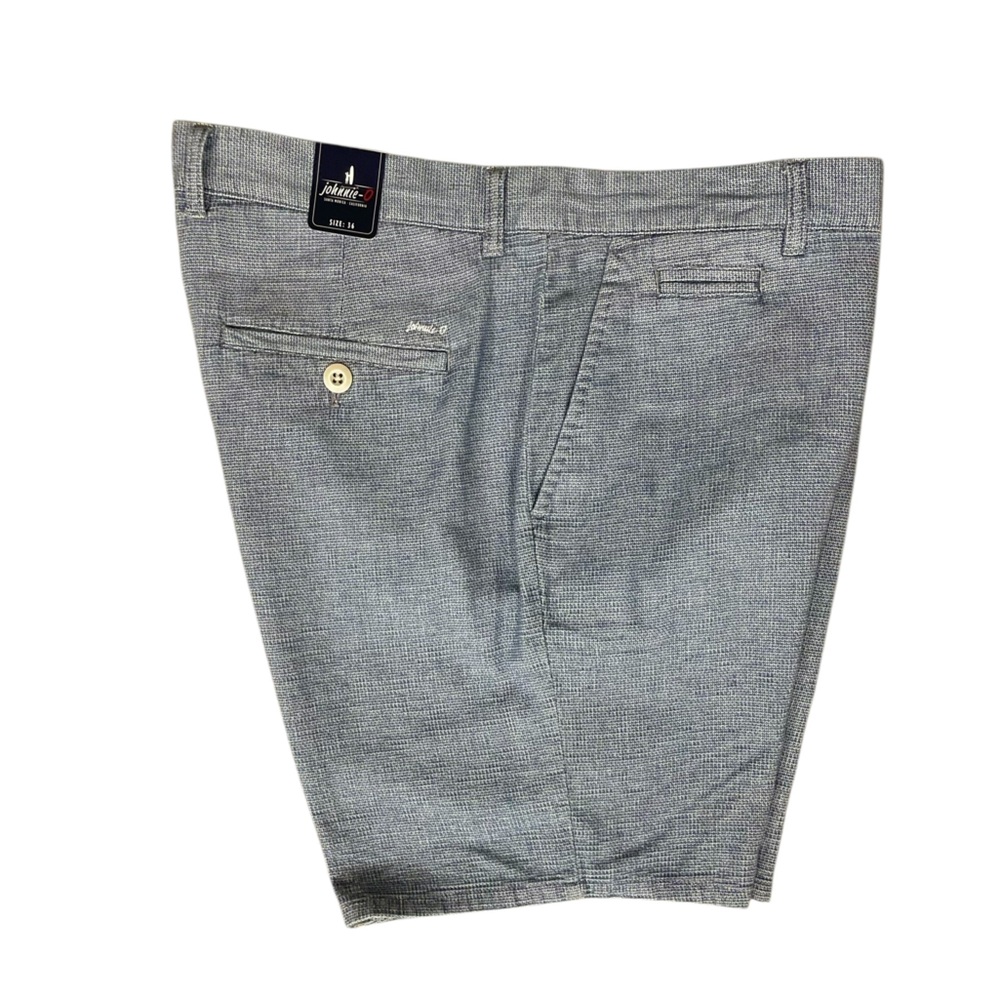 NWT johnnie-O Indigo Golf Shorts with Subtle Texture - Picture 2 of 11